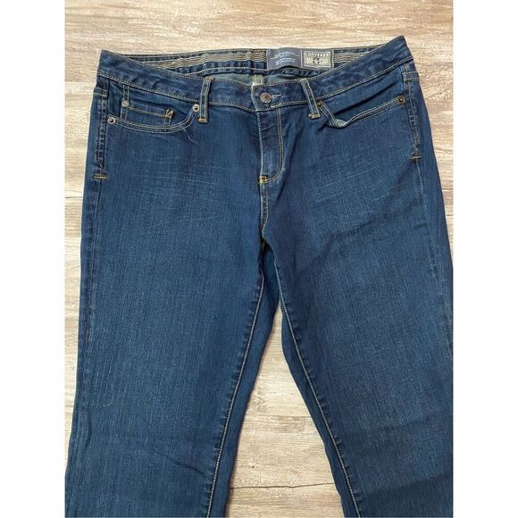 Converse One Star Flared Jeans Dark Wash Women’s Sz 12 - Picture 2 of 7